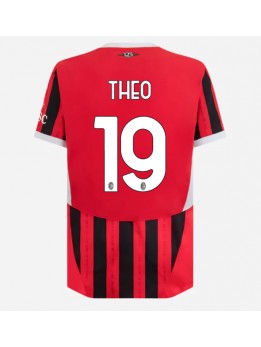 AC Milan Theo Hernandez #19 Replika Hemmakläder 2024-25 Kortärmad